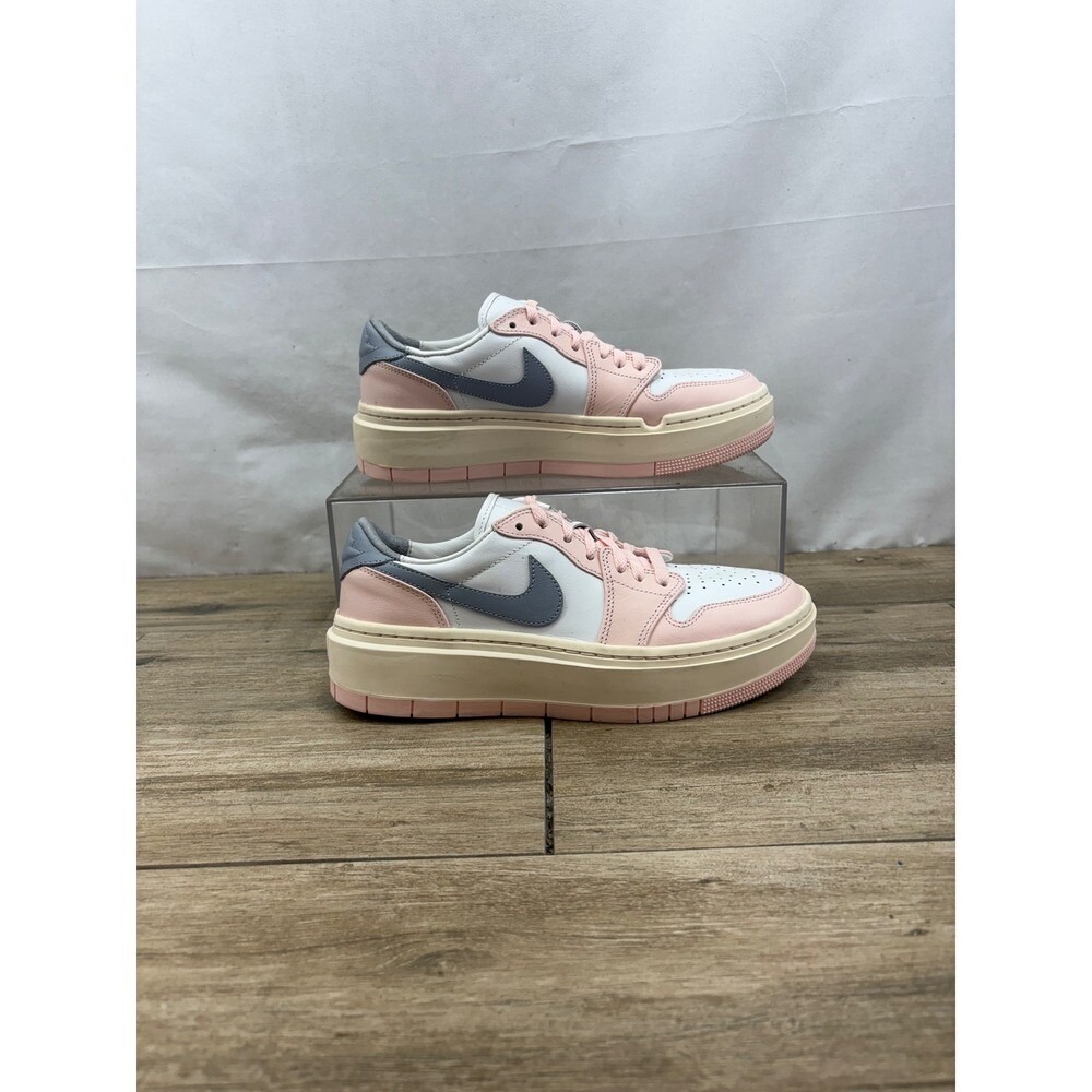 Nike Platform Sneakers Fashion Casual Shoes Pink White Gray Womens Size